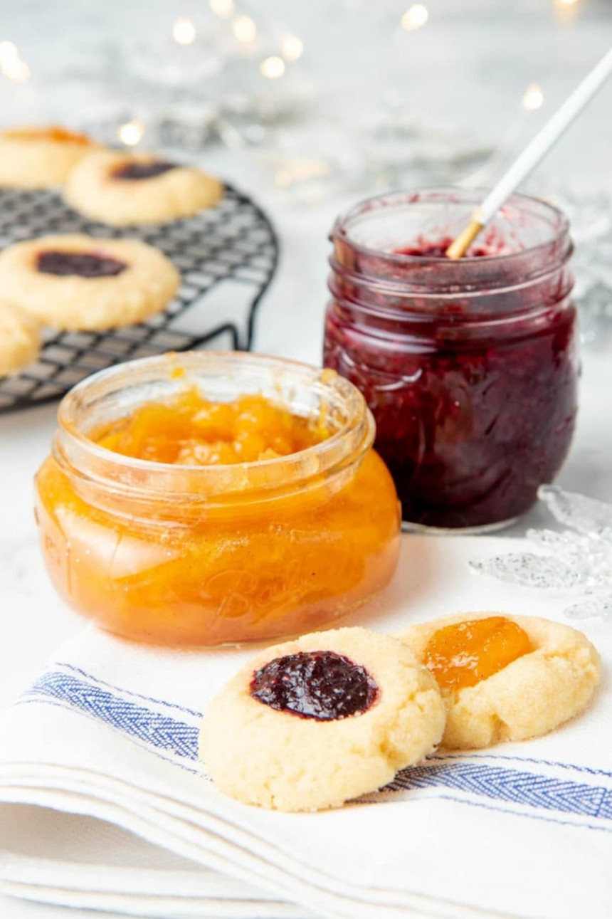 Thumbprint Cookies with Jam