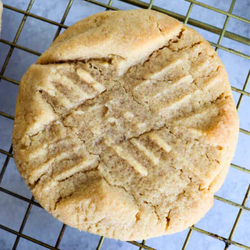 Soft Peanut Butter Cookies