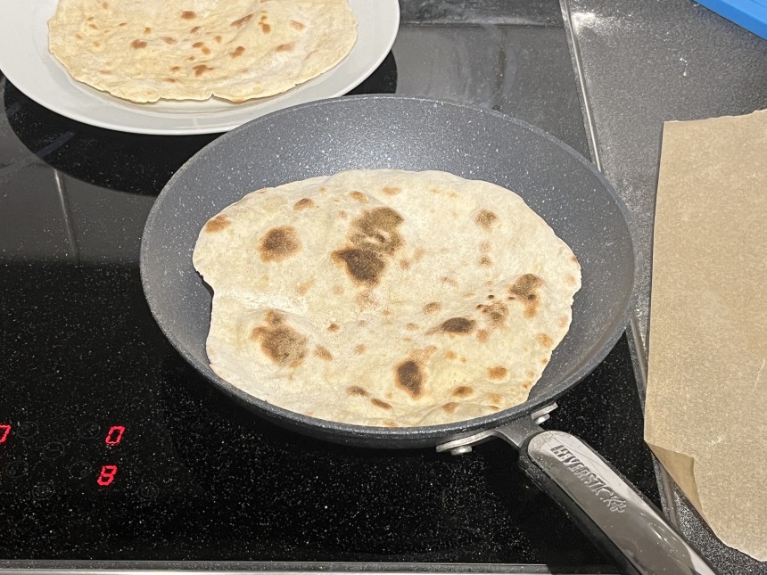 Quick and Easy Homemade Flatbread Wraps