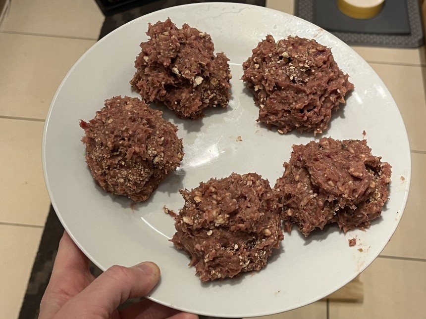 Homemade British Faggots In The Air Frye...