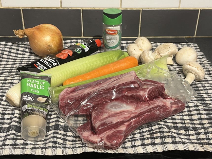 Pressure Cooker Beef Stock