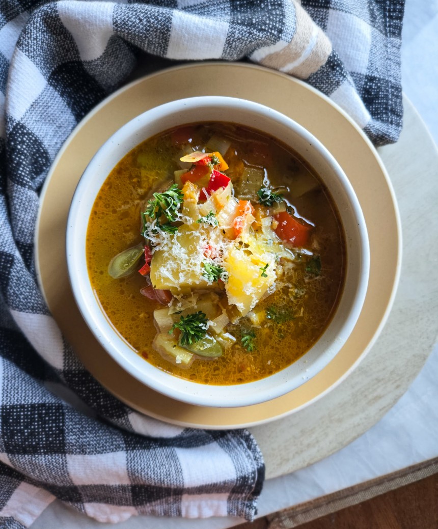Potato, Leek & Vegetable Soup