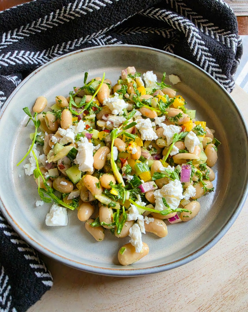 Fresh White Bean Salad