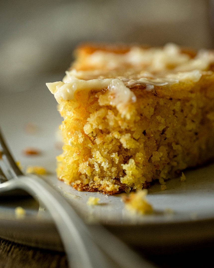 Skillet Cornbread with Salted Honey Butt...