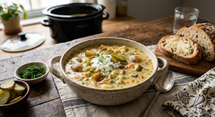How to Make Delicious Slow Cooker Dill P...