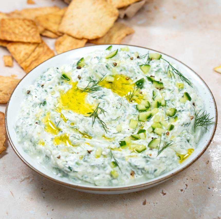 Homemade Tzatziki Sauce (Gluten Free)