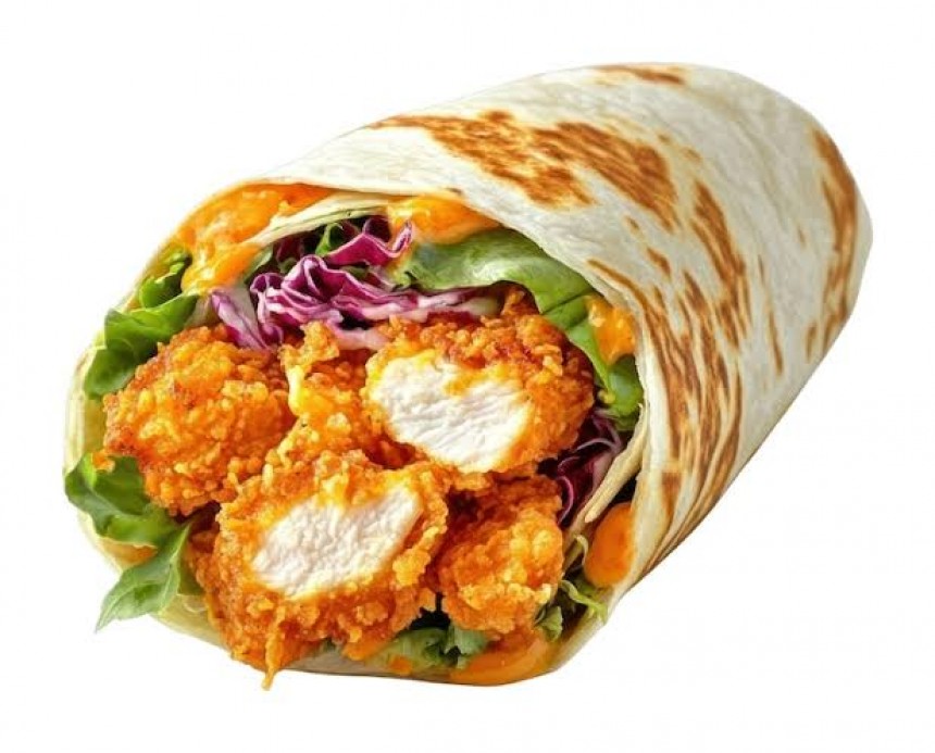 kfc crispy chicken wrap recipe