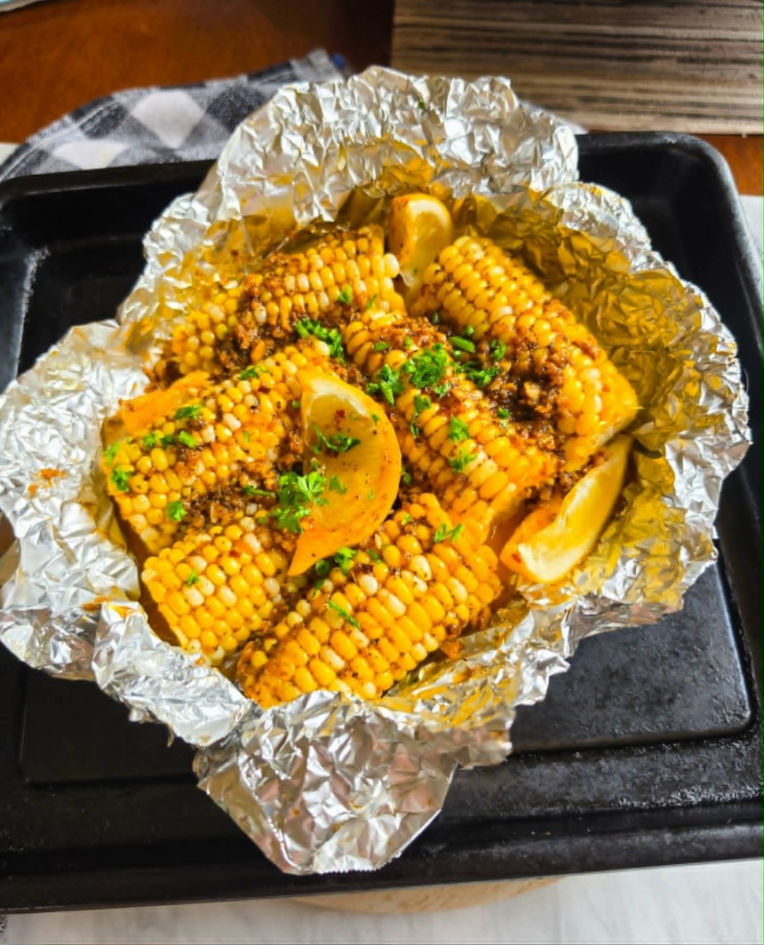 Buttery Cajun Cobs