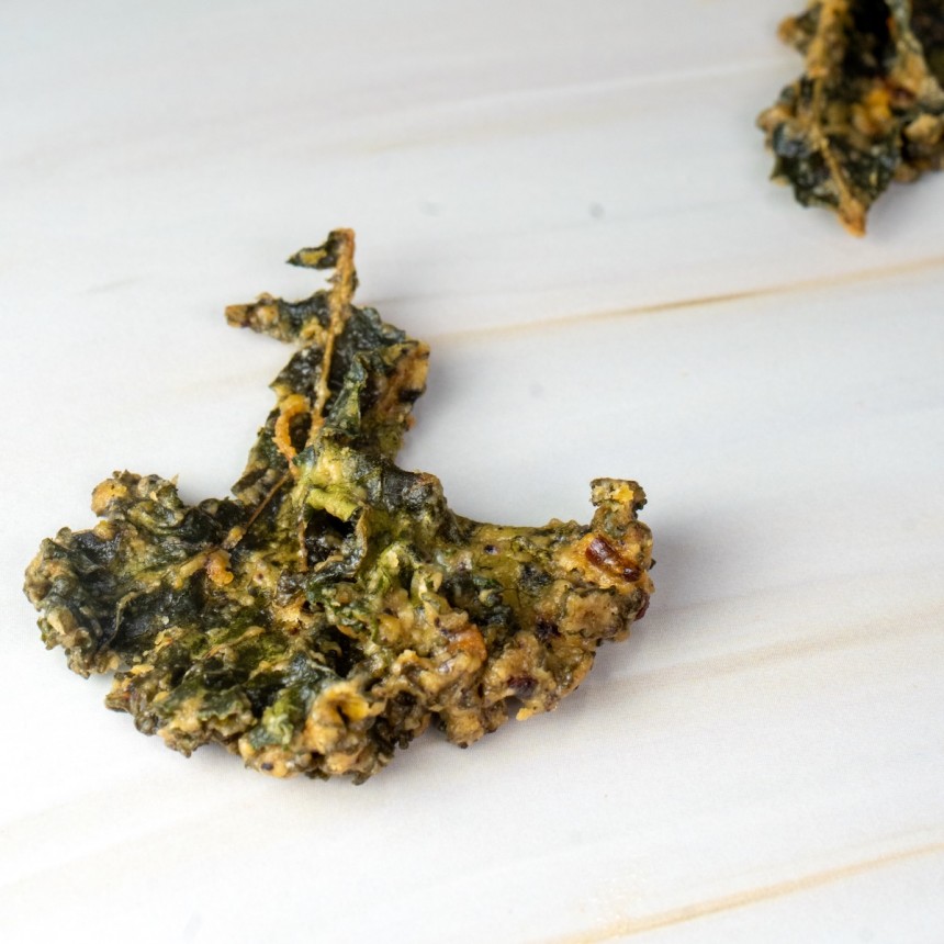 Tahini Kale Chips