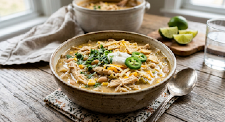 White Chicken Chili: A Hearty and Health...