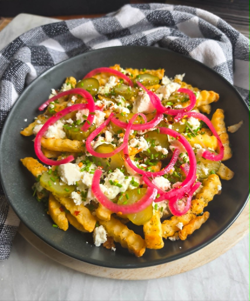 Crispy Crinkle Pickle Fries