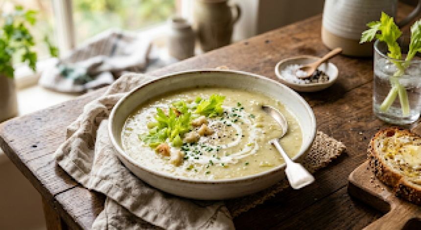 Cream of Celery Soup: A Classic Recipe f...