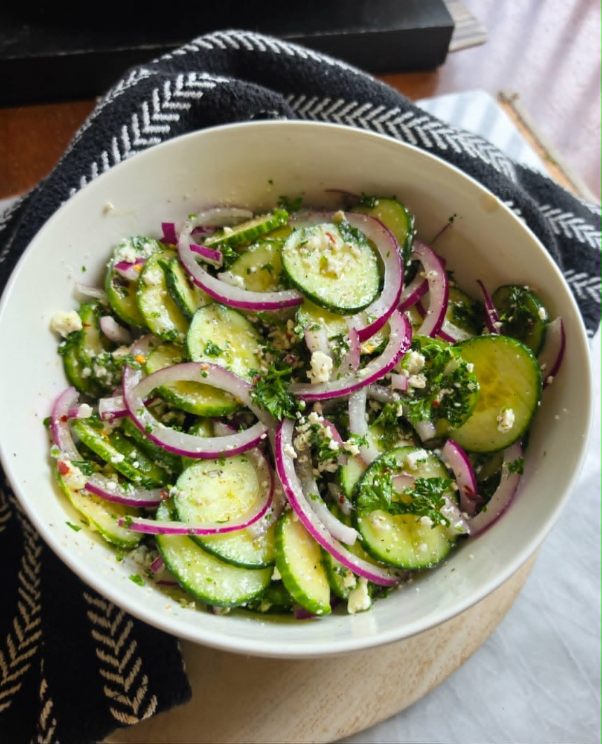 Cucumber Feta Salad
