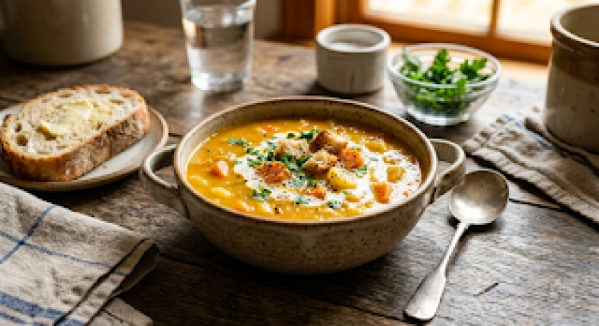 Carrot and Potato Soup: A Wholesome Dish...