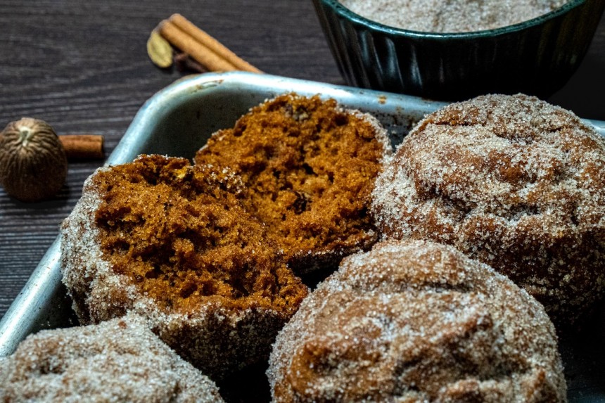 Pecan Pumpkin Muffins