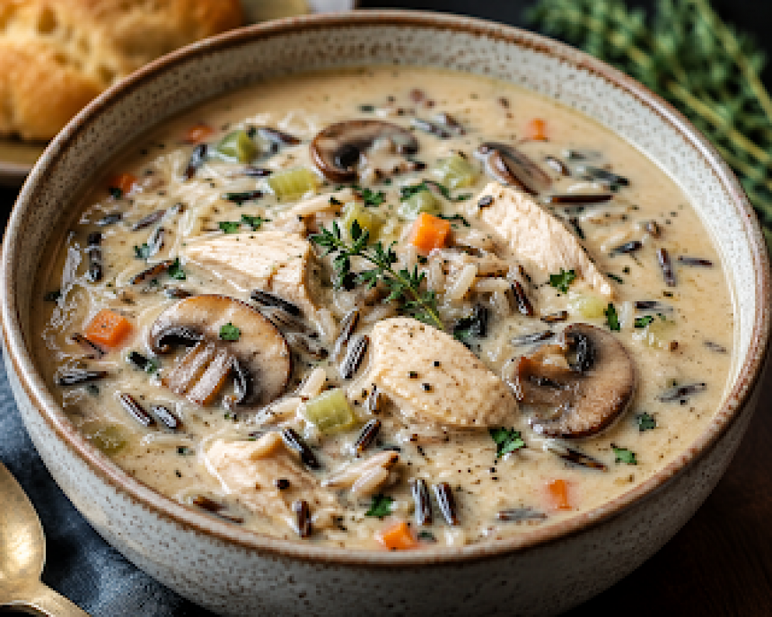 A Hearty Recipe for Chicken, Wild Rice,...
