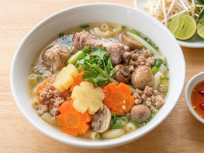 Sup Nui Suon Heo Recipe - Vietnamese Mac...