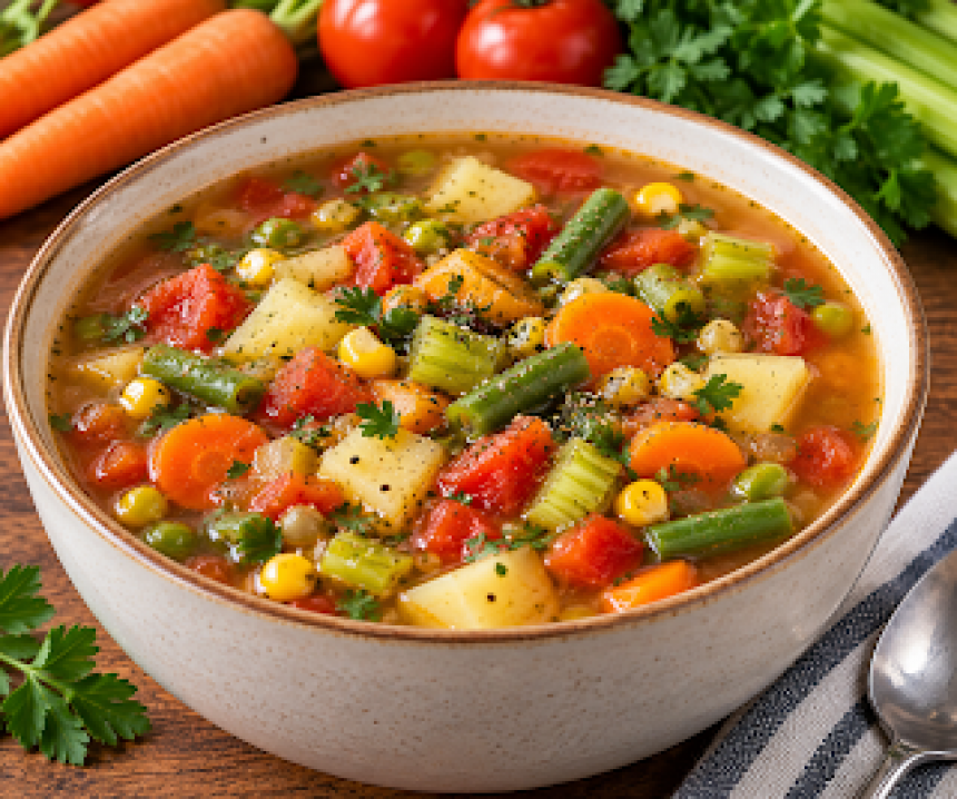Vegetable Soup Variations: From Classic...