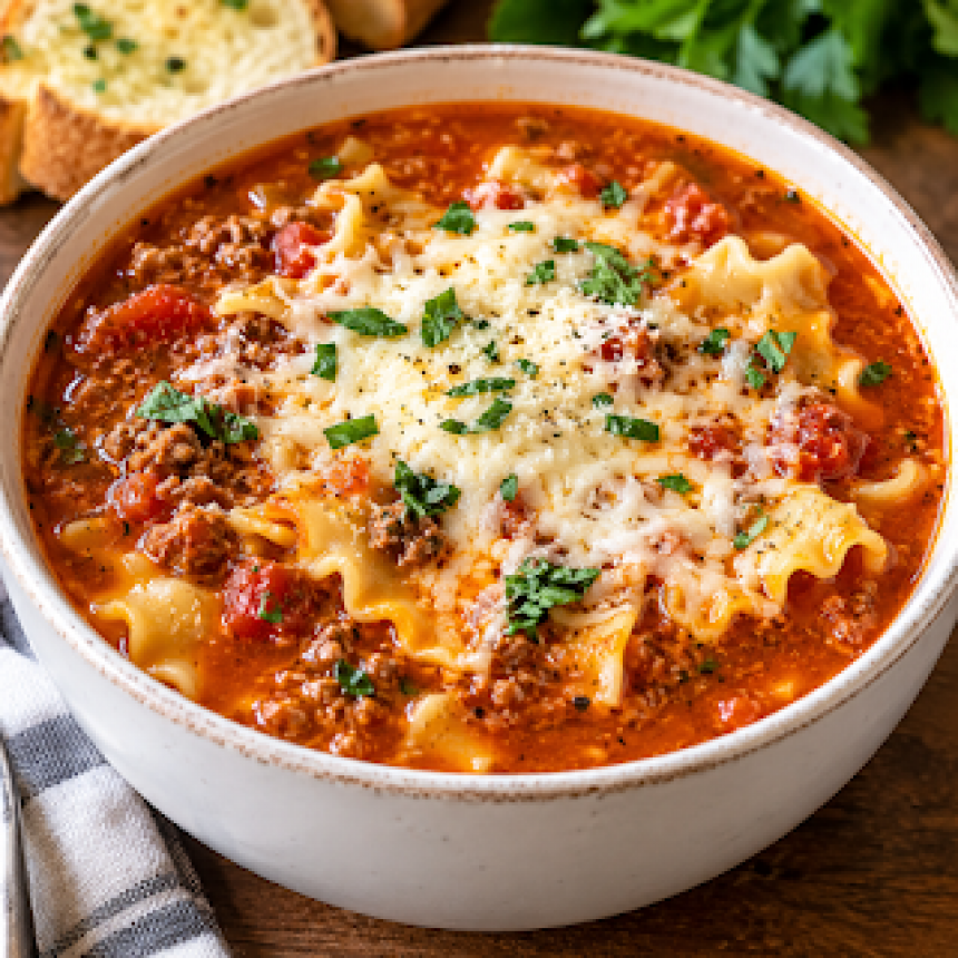 Lasagna Soup Recipe: A Flavorful and Eas...