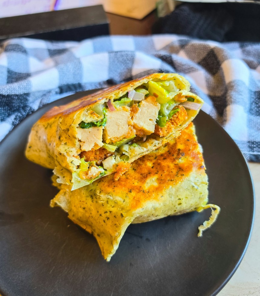 Chik'n Caesar Wrap